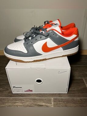 Nike Dunk By You Low FN0569-900 University Orange Gray White Men’s 13